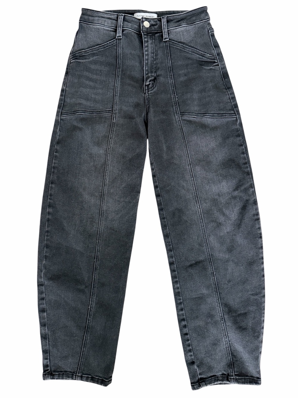 Flying Monkey Clea Barrel Jeans Size 26 - Picture 2 of 7